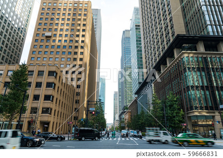 (東京都景)大手町辦公大樓街景 (東京都景)大手町辦公大樓街景 59666831