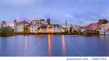 Jindrichuv Hradec castle in Czech Republic Jindrichuv Hradec castle in Czech Republic 59667959