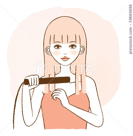 女冰壺鐵直髮型圖 59669898