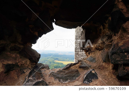 view from old trosky castle 59670109