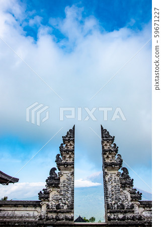 Heaven Gate in Lampang Temple, Bali, Indonesia Heaven Gate in Lampang Temple, Bali, Indonesia 59671227