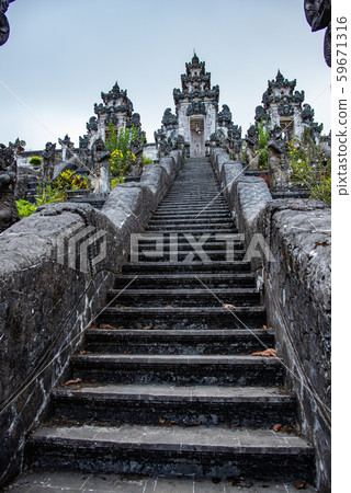 Staircase at Lampyan Temple, Bali, Indonesia 59671316