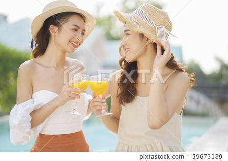Ladies Resort Poolside Ladies Resort Poolside 59673189