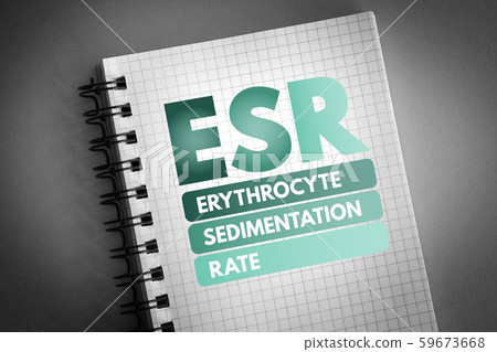 ESR - Erythrocyte Sedimentation Rate acronym 59673668