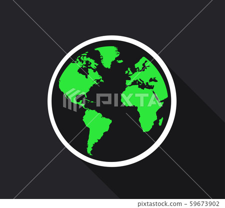 world globe vector illustration 59673902