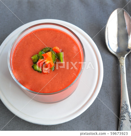 Spanish cold soup Gaspacho 59673923