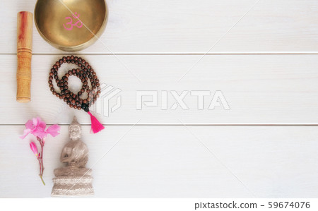 Essential accessory for mindfulness or meditation. 59674076