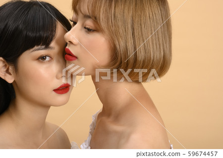 Female beauty color back 59674457