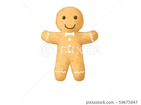 Ginger Man Cookie - Stock Illustration [59675847] - PIXTA