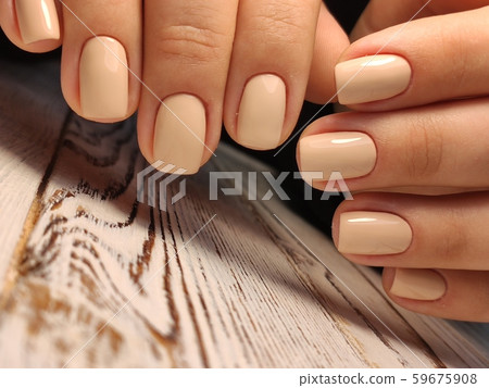 Glamorous luxurious crocodile manicure. Design Glamorous luxurious crocodile manicure. Design 59675908