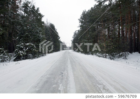 Snow Icy Road Snow Icy Road 59676709