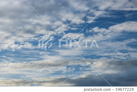 White clouds with blue sky background 59677229
