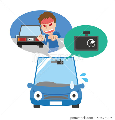 行車記錄儀Aori駕駛危險駕駛記錄拍攝 59678906