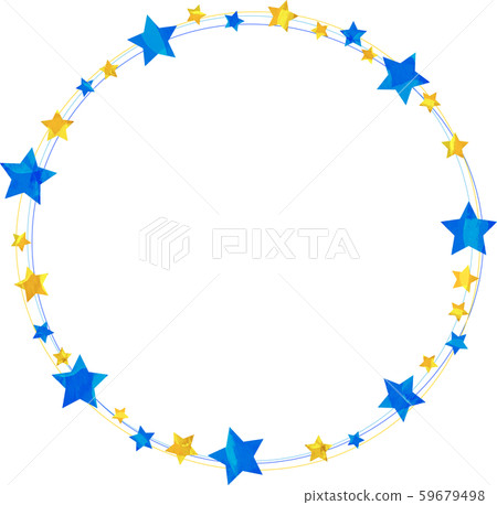 Star_Frame_Circle_Illustration_Cut-out Christmas_Wreath_star_Tanabata Star_Frame_Circle_Illustration_Cut-out Christmas_Wreath_star_Tanabata 59679498