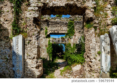 Old ruins of the city of Side Turkey Old ruins of the city of Side Turkey 59679544