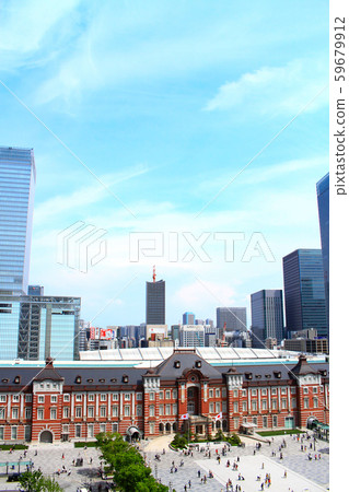 Tokyo cityscape Tokyo station 59679912