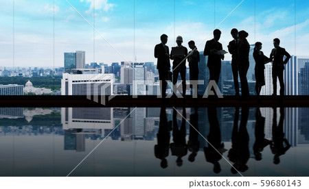 business teamwork 59680143