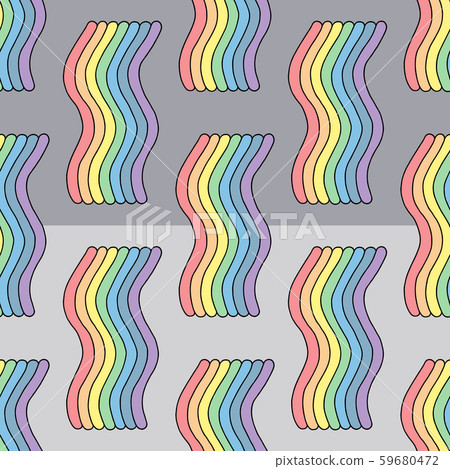 Abstract hand drawn vector seamless pattern. - Stock Illustration ...