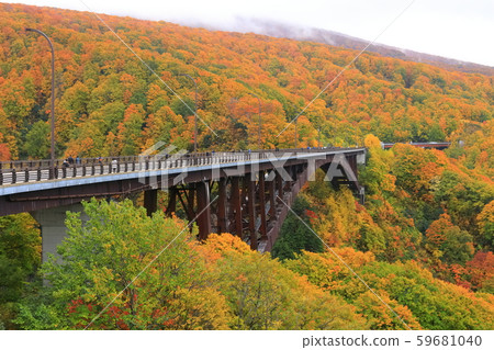 [Aomori Prefecture] Nishiki Autumn Castle Kekura Ohashi 59681040