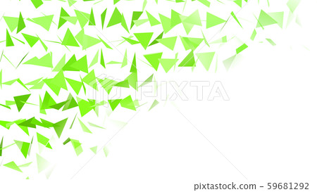 Confetti of CG Particle Triangle Confetti of CG Particle Triangle 59681292