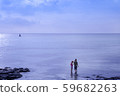 Jeju island, sea, sky, person 59682263