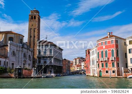 Venice Grand Canal next to San Jeremiah Church Venice Grand Canal next to San Jeremiah Church 59682624