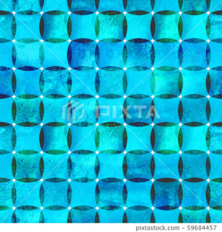 Seamless geometric teal blue seamless pattern Seamless geometric teal blue seamless pattern 59684457