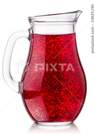 Red Chia fresca water jug, paths 59685290