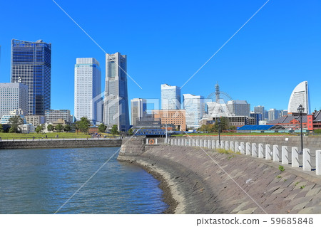 [Kanagawa] Yokohama Minatomirai building development is progressing 59685848