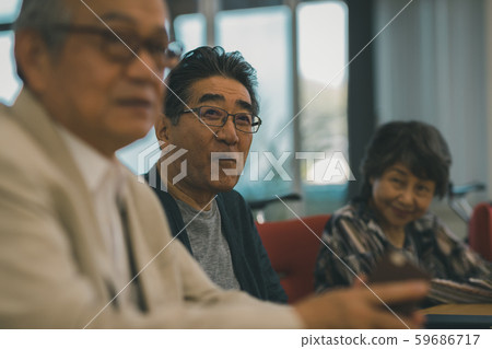 man and woman, business, office 59686717