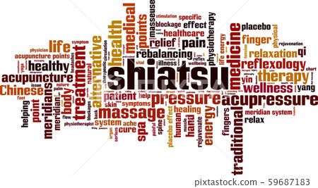 Shiatsu word cloud 59687183
