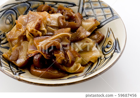 Chiller (pig skin) and dried radish side dishes Chiller (pig skin) and dried radish side dishes 59687456