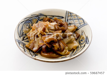 冷水機（豬皮）和蘿蔔幹配菜 59687457
