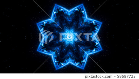 Abstract creative cosmic background. Speed of 59687722