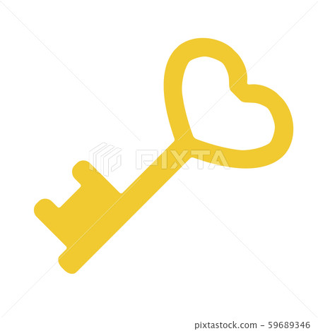 Heart key 59689346