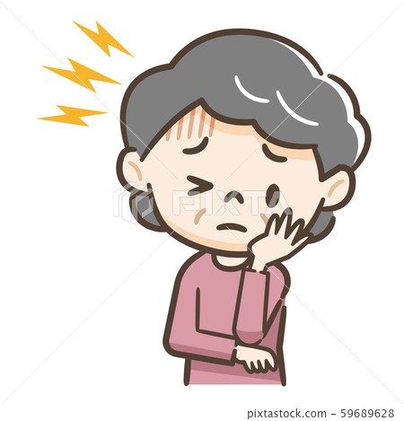 頭痛的高級女性 頭痛的高級女性 59689628