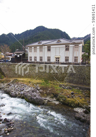 Cityscape of Yoshida River and Gujo Hachiman Cityscape of Yoshida River and Gujo Hachiman 59691411