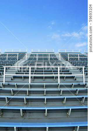 Baseball field stand Baseball field stand 59693104