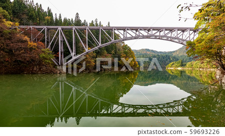 Tadami Line facade in Fukushima,Japan 59693226