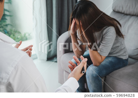 Professional psychologist doctor consulting his 59694828