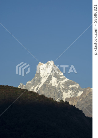 Fish Tail Mountain Peak in Himalayas, Nepal Fish Tail Mountain Peak in Himalayas, Nepal 59696821