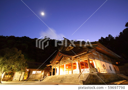 美穗神社夜景(島根縣松江市美之關町) 美穗神社夜景(島根縣松江市美之關町) 59697798