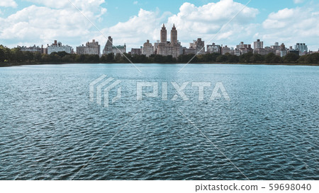 New York City skyscrapers, seen from Central Park 59698040