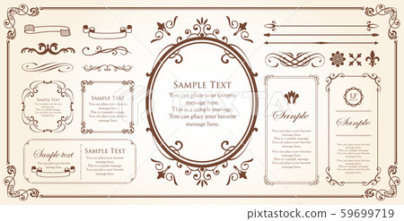 Vintage frame set 59699719