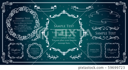Vintage frame set Vintage frame set 59699723