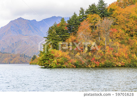Lake Okutadami excursion course autumn 59701628