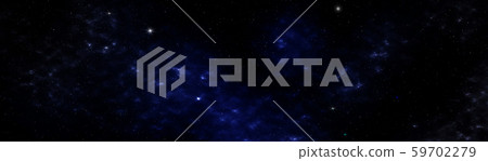 Star and galaxy, dark blue space background Star and galaxy, dark blue space background 59702279