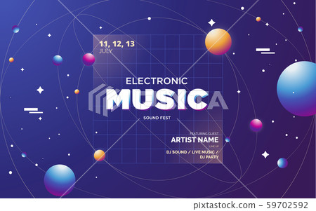 Music Covers for Night Party or Club Party Flyer. Colorful Waves Gradient Background. Template for DJ Poster, Web Banner, Pop-Up. Geometric template vector design. Music Covers for Night Party or Club Party Flyer. Colorful Waves Gradient Background. Template for DJ Poster, Web Banner, Pop-Up. Geometric template vector design. 59702592