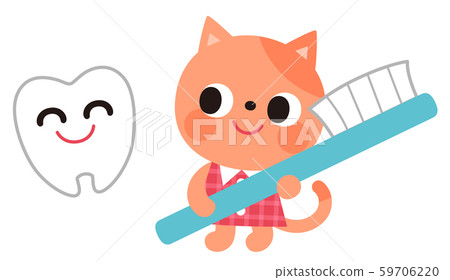 happy cat toothbrush