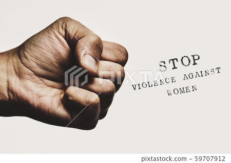 fist and text stop violence against women 59707912